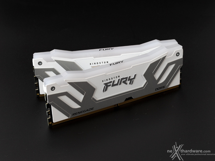 Kingston FURY Renegade DDR5 CUDIMM RGB White 1. Presentazione delle memorie 8