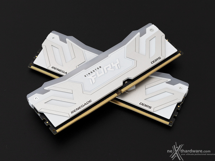 Kingston FURY Renegade DDR5 CUDIMM RGB White 1. Presentazione delle memorie 5