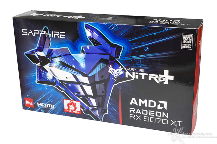 SAPPHIRE NITRO+ RX 9070 XT 2. Packaging & Bundle 1