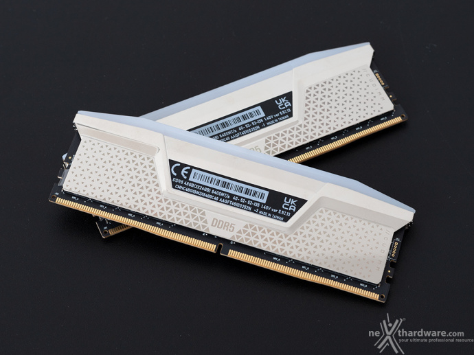 CORSAIR VENGEANCE RGB DDR5 CUDIMM 8400 MT/s 3. Specifiche tecniche e SPD 1