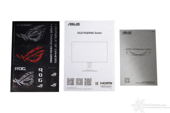ASUS ROG Swift OLED PG27AQDP 1. Packaging & Bundle 7