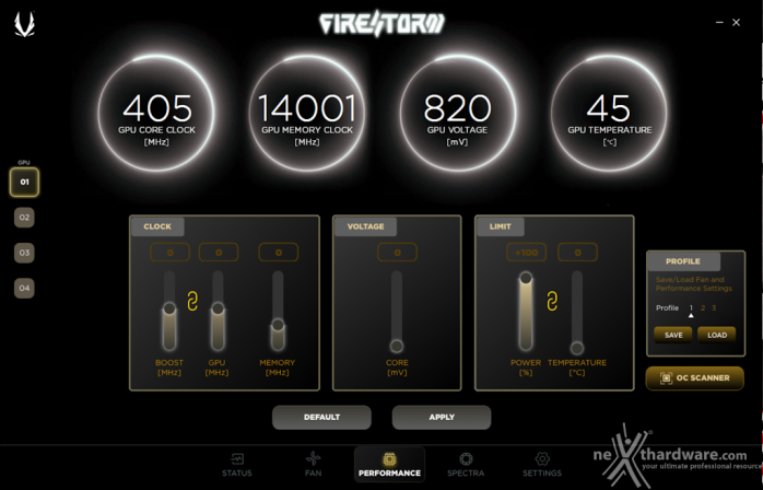 ZOTAC GeForce RTX 5090 AMP Extreme INFINITY 13. Overclock 2