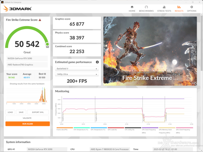 ZOTAC GeForce RTX 5090 AMP Extreme INFINITY 13. Overclock 5