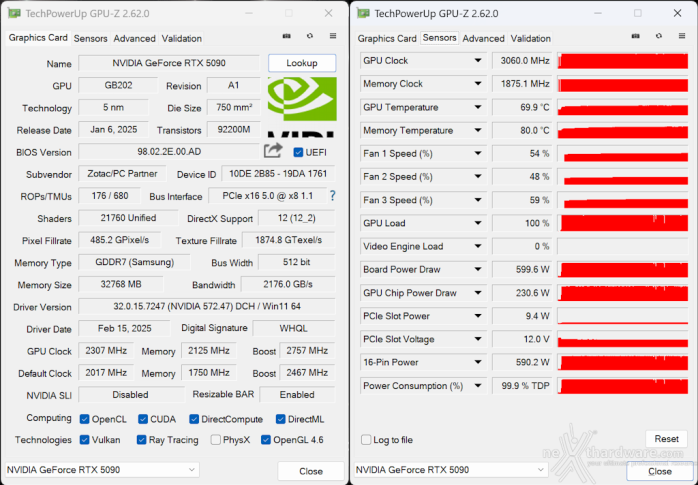 ZOTAC GeForce RTX 5090 AMP Extreme INFINITY 13. Overclock 4