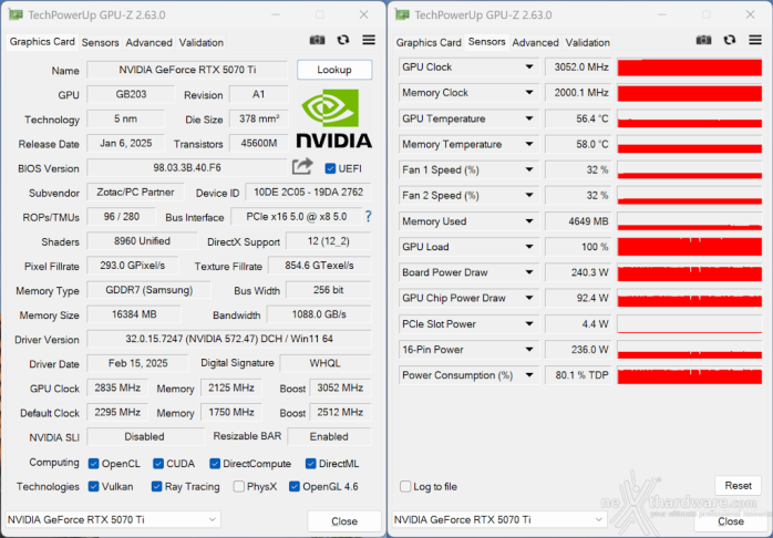ZOTAC GeForce RTX 5070 Ti AMP Extreme INFINITY 12. Overclock 4