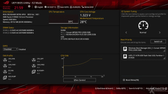 ASUS ROG CROSSHAIR X870E APEX 7. UEFI BIOS -  Impostazioni generali 1