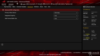 ASUS ROG CROSSHAIR X870E APEX 7. UEFI BIOS -  Impostazioni generali 9