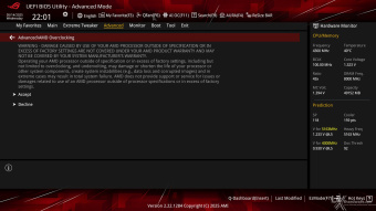 ASUS ROG CROSSHAIR X870E APEX 7. UEFI BIOS -  Impostazioni generali 12