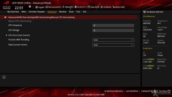 ASUS ROG CROSSHAIR X870E APEX 7. UEFI BIOS -  Impostazioni generali 14