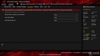 ASUS ROG CROSSHAIR X870E APEX 7. UEFI BIOS -  Impostazioni generali 16