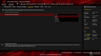 ASUS ROG CROSSHAIR X870E APEX 7. UEFI BIOS -  Impostazioni generali 17