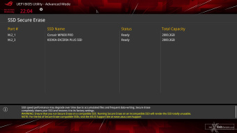 ASUS ROG CROSSHAIR X870E APEX 7. UEFI BIOS -  Impostazioni generali 33