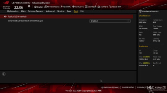 ASUS ROG CROSSHAIR X870E APEX 7. UEFI BIOS -  Impostazioni generali 42