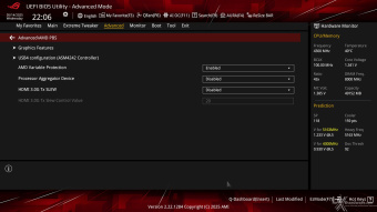 ASUS ROG CROSSHAIR X870E APEX 7. UEFI BIOS -  Impostazioni generali 11
