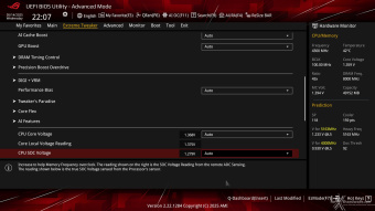 ASUS ROG CROSSHAIR X870E APEX 8. UEFI BIOS - Extreme Tweaker 2