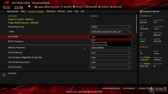 ASUS ROG CROSSHAIR X870E APEX 8. UEFI BIOS - Extreme Tweaker 5