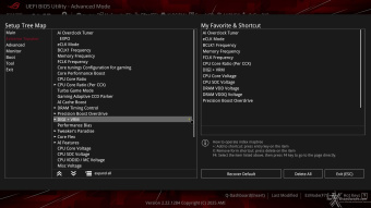 ASUS ROG CROSSHAIR X870E APEX 7. UEFI BIOS -  Impostazioni generali 4
