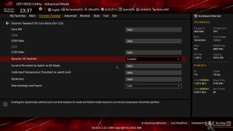 ASUS ROG CROSSHAIR X870E APEX 8. UEFI BIOS - Extreme Tweaker 24