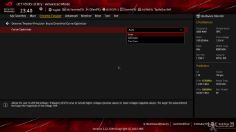 ASUS ROG CROSSHAIR X870E APEX 8. UEFI BIOS - Extreme Tweaker 19