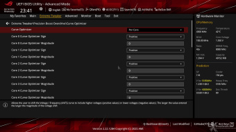ASUS ROG CROSSHAIR X870E APEX 8. UEFI BIOS - Extreme Tweaker 20