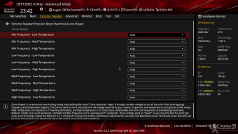 ASUS ROG CROSSHAIR X870E APEX 8. UEFI BIOS - Extreme Tweaker 21