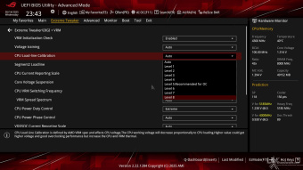 ASUS ROG CROSSHAIR X870E APEX 8. UEFI BIOS - Extreme Tweaker 44