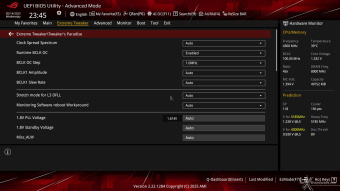 ASUS ROG CROSSHAIR X870E APEX 8. UEFI BIOS - Extreme Tweaker 51