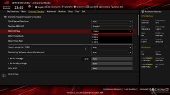 ASUS ROG CROSSHAIR X870E APEX 8. UEFI BIOS - Extreme Tweaker 52