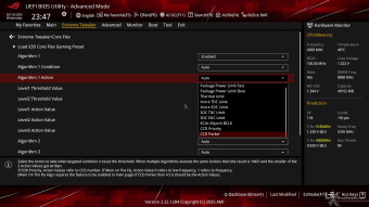 ASUS ROG CROSSHAIR X870E APEX 8. UEFI BIOS - Extreme Tweaker 27