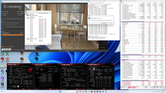 ASUS ROG CROSSHAIR X870E APEX 15. Overclock, temperature e consumi 2