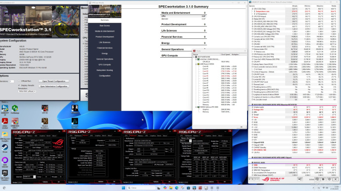 ASUS ROG CROSSHAIR X870E APEX 15. Overclock, temperature e consumi 6