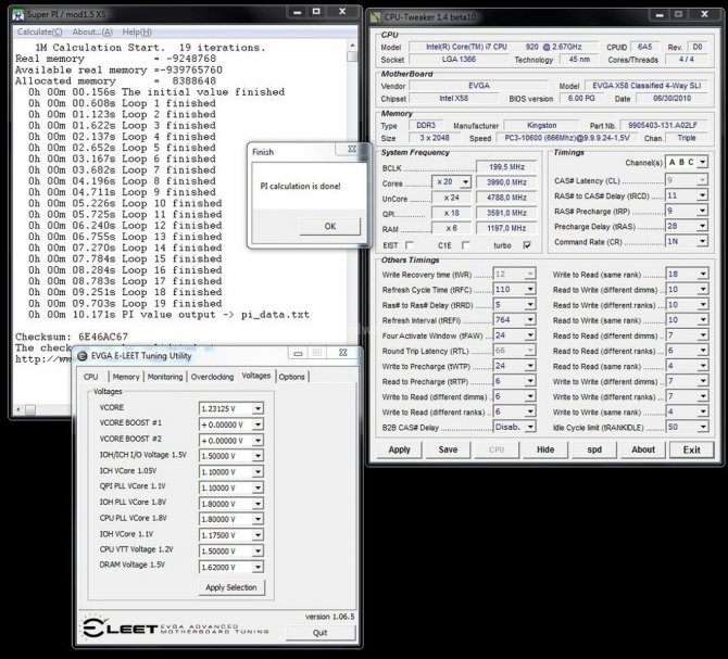 Kingston HyperX 2250 cas 9 3x2GB 6. Test delle memorie - Overclock 3
