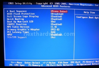 MSI P55A Fuzion & Lucid Hydra 4. BIOS 3