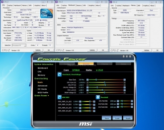 MSI P55A Fuzion & Lucid Hydra 11. Test Overclock OC Genie 2