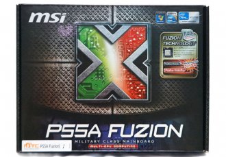 MSI P55A Fuzion & Lucid Hydra 2. Confezione e Bundle 2