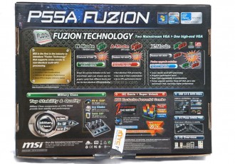 MSI P55A Fuzion & Lucid Hydra 2. Confezione e Bundle 3