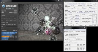 ECS P55H-AK Black Series 6. Benchmark CPU 10