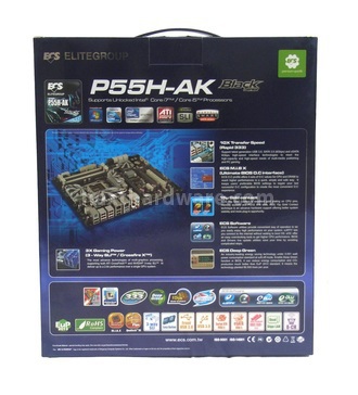 ECS P55H-AK Black Series 1. ECS P55H-AK - Scheda 2