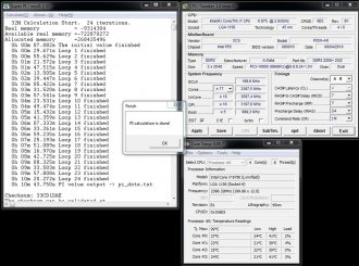 ECS P55H-AK Black Series 6. Benchmark CPU 16