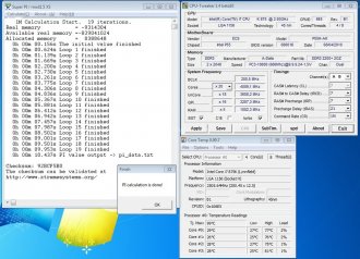 ECS P55H-AK Black Series 6. Benchmark CPU 14