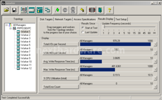 Kingston SSDNow V+100 96GB 12. Test: Endurance Iometer Random 6