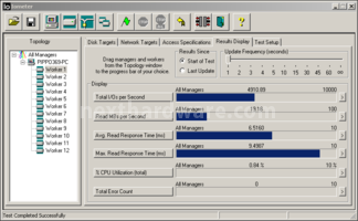 Kingston SSDNow V+100 96GB 12. Test: Endurance Iometer Random 3