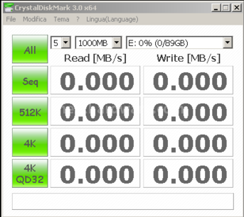 OCZ Vertex 3, prestazioni allo stato puro 10. Test: CrystalDiskMark 3.10.0 1