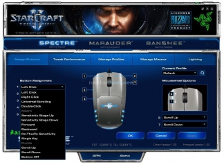 Razer Spectre & Marauder 3. Razer Spectre - Software - Parte 1 2