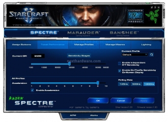 Razer Spectre & Marauder 3. Razer Spectre - Software - Parte 1 4