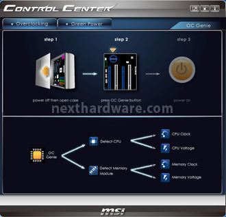 MSI P67A-GD65 : overclock garantito! 12. MSI Control Center 2 3