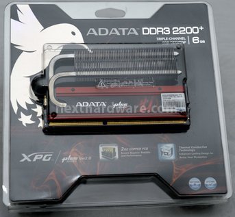 AData XPG+ 2200 C8 3x2GB 1. Presentazione memorie 1