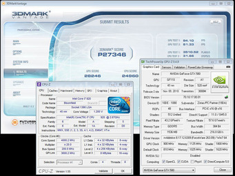 Zotac GeForce GTX 580 e 570 AMP! Edition 8. Consumi, Temperature e Overclock 3