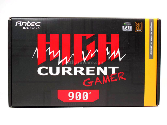 Antec High Current Gamer 900 watt 1. Box & Specifiche Tecniche 1