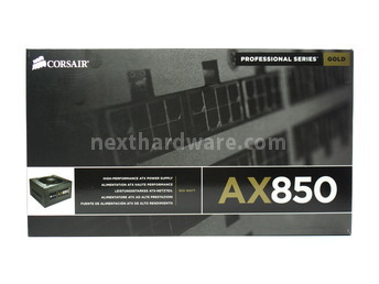 Corsair AX-850 1. Box & Specifiche Tecniche 2